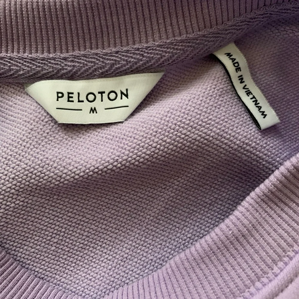 PELOTON Women's Sport Pullover in Purple (M) - Picture 4 of 5